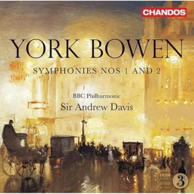 Afbeelding van BBC Philharmonic Orchestra, Sir Andrew Davis Bowen: Symphonies Nos 1 &amp; 2 (CD)