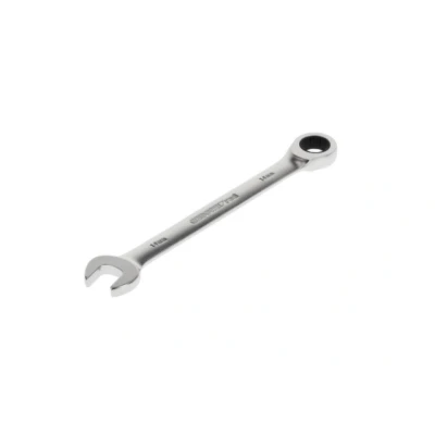 Afbeelding van GEDORE Red R07100140 Ringratelmoersleutel, met ratel, SW 14 mm, plat, 12 kant, moersleutel,