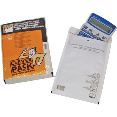 Afbeelding van Envelop CleverPack luchtkussen nr13 170x225mm wit 10stuks
