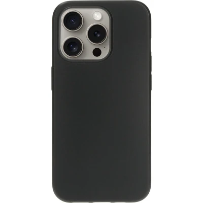 Afbeelding van Mobiparts Classic TPU Case Apple iPhone 15 Pro Matt Black