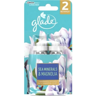 Afbeelding van Glade Sense &amp; Spray Starterset, Vullingen, Lot de 1, Minéraux la Mer et Magnolia Duopack