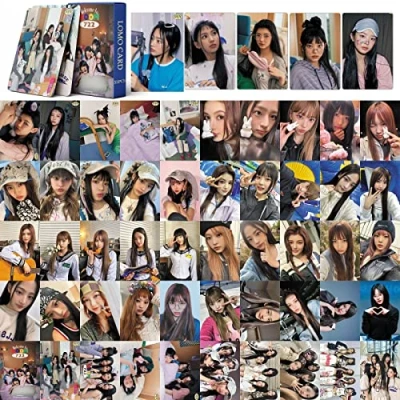 Afbeelding van SKLTN 55 stuks NewJeans Fotokaarten 2023 Season&#039;S Greetings nieuw album kaarten Merch Lomo Cards Set Cadeau voor Fans