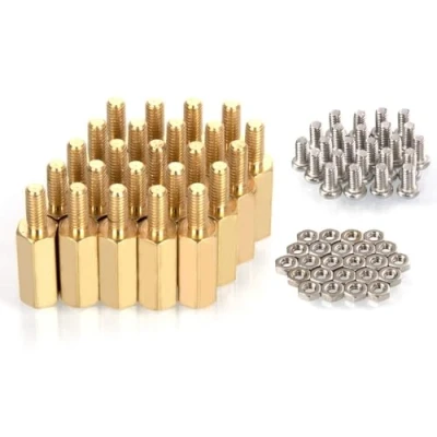 Afbeelding van MMOBIEL 24 stuks M2.5 11mm Afstandhouder + 6mm RVS Schroef en Moer
