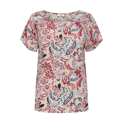 Afbeelding van JDY Jdybreeze Tshirt print, Dames, Maat: Large, Sandshell