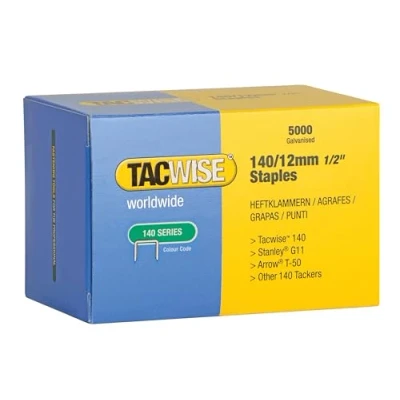 Afbeelding van Rapesco 0343 nietjes verzinkt 140/5 mm, 5000 stuks