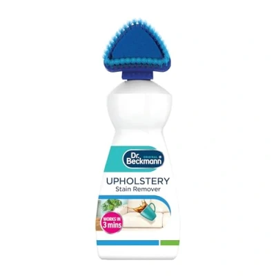 Afbeelding van Dr. Beckmann Bekleding Stain Remover Verwijdert zelfs hardnekkige vlekken en geuren van banken, autostoelen etc. Incl. applicator borstel 400 ml de verpakking kan variëren