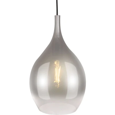 Afbeelding van Leitmotiv Hanglamp Drup Smokey Grey Ø20x37,5cm