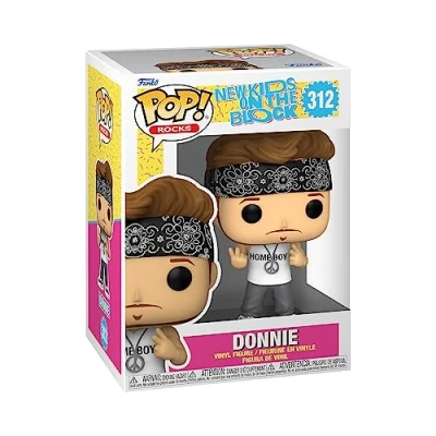 Afbeelding van Funko New Kids On The Block POP! Rocks Donnie 9 cm Verzamelfiguur Multicolours