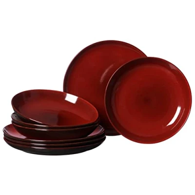 Afbeelding van Ritzenhoff &amp; Breker Eetservies Bordenset, Serviesset Gambia (set, 8 delig)