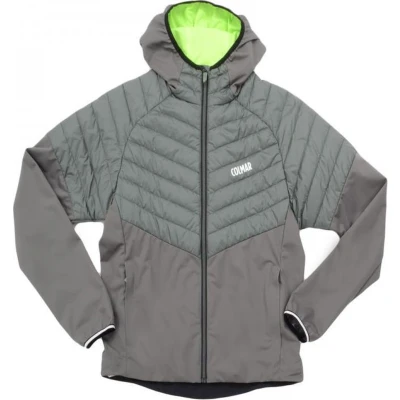 Afbeelding van Jas Colmar Men 1819 Parker Slate Neon Green Maat 54