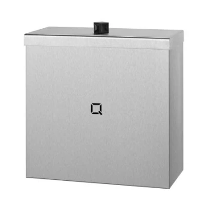 Afbeelding van Qbic line afvalbak gesloten 9l QWBC9 SSL RVS