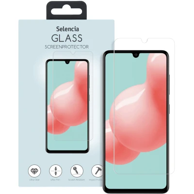 Afbeelding van Screenprotector Samsung Galaxy A41: Selencia Gehard Glas