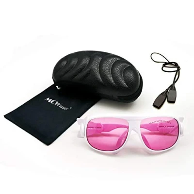 Afbeelding van MCWlaser Laser Safty Veiligheidsbril Bril 750 850 &amp; 765 830nm Typisch voor 755nm 808nm Absorptietype EP 18 Style 1