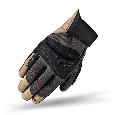 Afbeelding van SHIMA Air 2.0 Motorfiets handschoenen, zwart bruin, afmeting M voor man