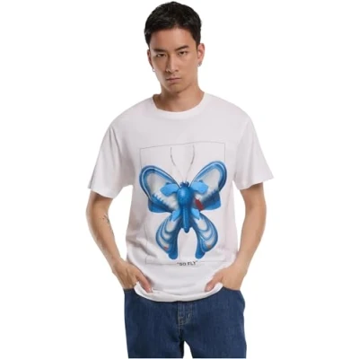 Afbeelding van Mister Tee So Fly Heren T shirt S Wit