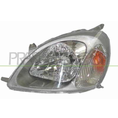 Afbeelding van PRASCO TY3204824 Koplampen Links H4 wit voor rechtsrijdend verkeer TOYOTA: Yaris I Hatchback (P1) 1.0, 1.3, 1.5, 1.4 D 4D 1999 2005