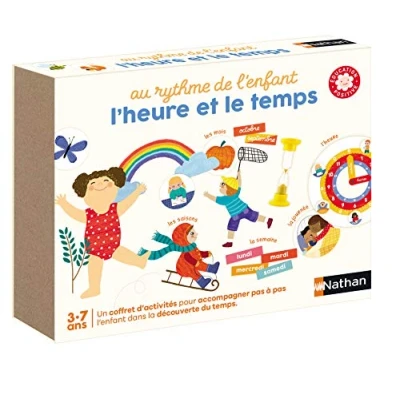 Afbeelding van Bordspel Nathan time and box set (FR)