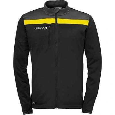 Afbeelding van Uhlsport Offense 23 Polyestervest Heren Zwart / Antraciet Limoen Maat: L