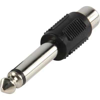 Afbeelding van 6,35mm Jack mono (m) Tulp (v) audio adapter