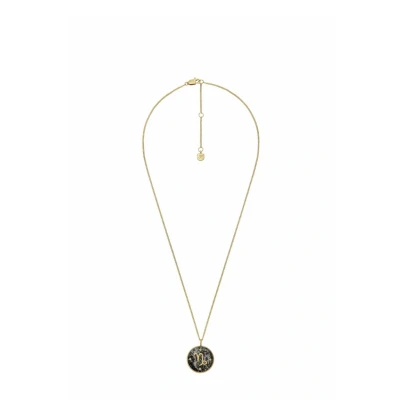 Afbeelding van Fossil ketting JF04847710 Steenbok sterrenbeeld goudkleurig