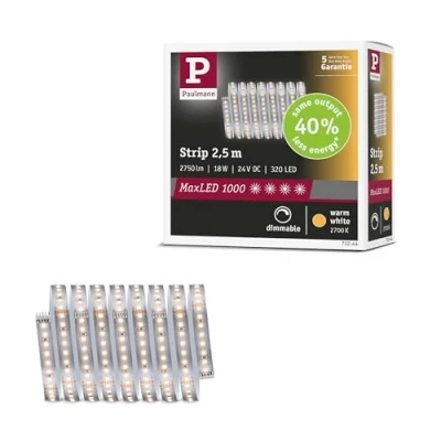 Afbeelding van Paulmann MaxLED 1000 71244 LED strip 2.5 m Warmwit 1 stuk(s)