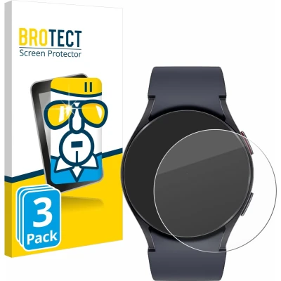 Afbeelding van BROTECT Glas Screenprotector voor Samsung Galaxy Watch 6 (40 mm) Gehard Beschermglas 9H (3 Stuks)