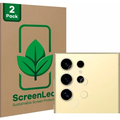 Afbeelding van ScreenLeaf Screenprotector voor Samsung Galaxy S24 Ultra (ALLEEN Camera Lens) Duurzame schermbescherming Folie Beschermfolie transparant (2 Stuks)