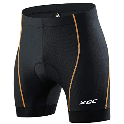 Afbeelding van XGC Fietsonderbroek voor heren, met elastische ademende 4D gel zitkussens een hoge dichtheid