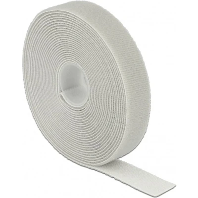 Afbeelding van Klittenband rol 20mm / grijs (5 meter)