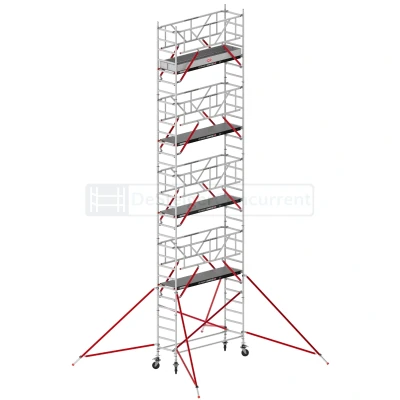 Afbeelding van Rolsteiger Altrex RS TOWER 51 SafeQuick L185xB75cm 10.20m werkhoogte Fiber Deck platformen