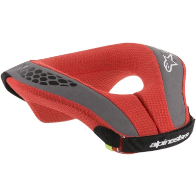 Afbeelding van Alpinestars Jeugd Sequence Nekbeschermer Zwart / Rood maat S/M