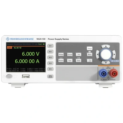 Afbeelding van Rohde &amp; Schwarz NGA142COMb Labvoeding, regelbaar 100 V (max.) 2 A 80 W Op afstand bedienbaar, Programmeerbaar Aantal uitgangen: x