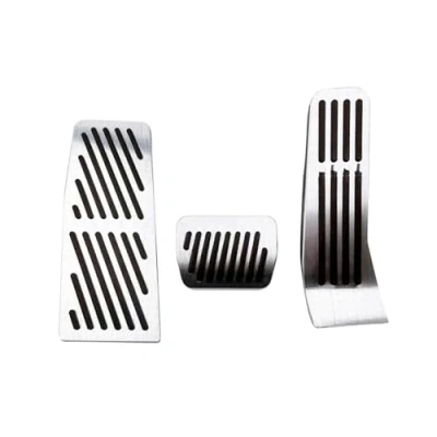 Afbeelding van Auto Pedalen Voor Mazda 3 BP CX30 CX 30 2019 2020 2021 2022 2023 2024 Aluminium Gaspedaal Rempedaal Rest Voetpedaal Cover Accessoires (Kleur : 3pcs Silver)