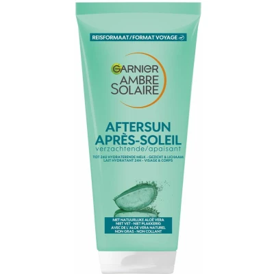 Afbeelding van 3x Garnier Ambre Solaire Aftersun Melk Reisformaat 100 ml