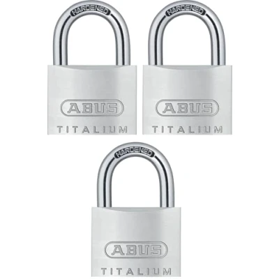Afbeelding van ABUS 54ti/40 Titalium Padlock Triple Pack