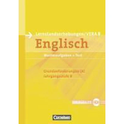 Afbeelding van Vorbereitungsmaterialien für VERA Englisch. 8. Schuljahr. Grundanforderungen A. Arbeitsheft mit CD und Beilage