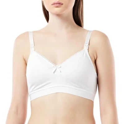 Afbeelding van DAGI Maternity &amp; Nursing BRA Triangel BH, Dames, Maat: 80B, White
