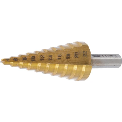 Afbeelding van BGS Trappenboor titanium gecoat Ø 4 22 mm