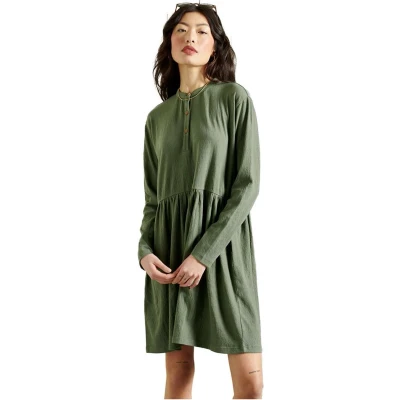 Afbeelding van Superdry Jersey Mini Korte Jurk Groen L Vrouw