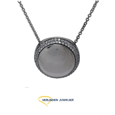 Afbeelding van Hanger zilver incl. collier zirconia Verlinden juwelier