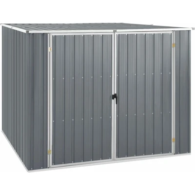 Afbeelding van Tuinschuur 195x198x159 cm gegalvaniseerd staal grijs