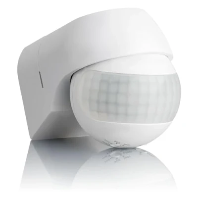Afbeelding van SEBSON® Bewegingsmelder Opbouw Buiten IP44, LED geschikt, Detectiebereik 12m/ 180, Wandmontage, regelbare Infrarood Sensor, Draaibar