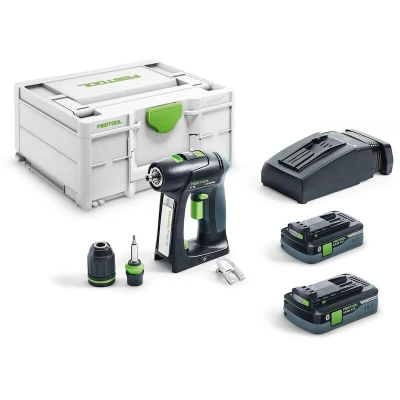 Afbeelding van Festool C 18 HPC 4,0 I Plus Accuschroefboormachine 18v 4.0Ah Li ion 576435
