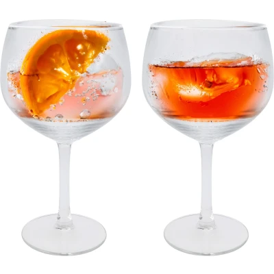 Afbeelding van Excellent Houseware Cocktailglazen 2x 650 ml Gin Tonic/Spritz