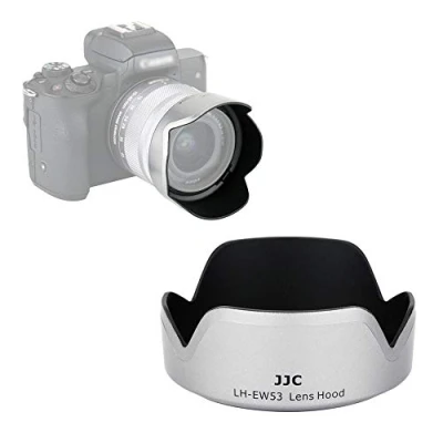 Afbeelding van JJC Lenskap voor Canon EF M 15 45mm f/3.5 6.3 is STM lens op EOS M50 M5 M6 Mark II M200 M100 M10 Vervangen EW 53