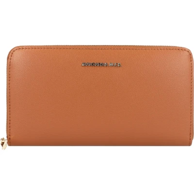 Afbeelding van Mandarina Duck LANGBÖRSE LUNA ZIP Around Portemonnee, Dames, Maat: One Size, Caramel cafe