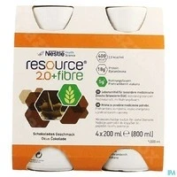 Afbeelding van Resource 2.0 Fibre Chocolade 4x200ml