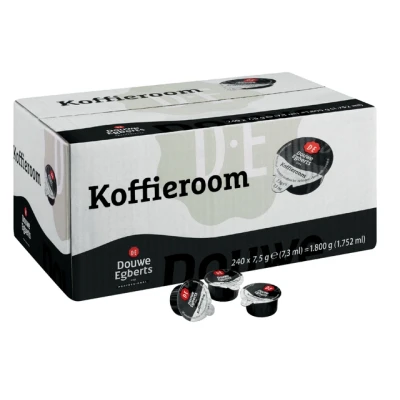 Afbeelding van Douwe Egberts roomcups 7,5 gr. 240 stuks
