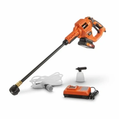 Afbeelding van Powerplus Dual Power POWDPG80621 Hogedrukreiniger 20V Brushless 25 bar 170 l/h Incl. 6m slang, accessoires, 1x 2,0Ah accu en lader