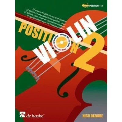 Afbeelding van De Haske Violin position 2 boek 27 pieces to play in second